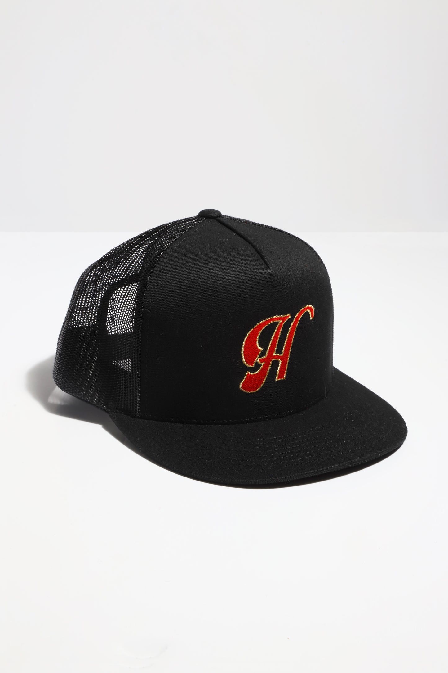Trucker "H" Hat (Black)